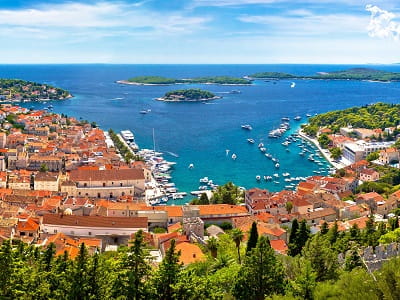 Ile de Hvar, contact direct avec les propriétaires de l'hébergement