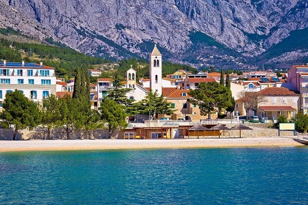 Appartements bon marché Baška Voda
