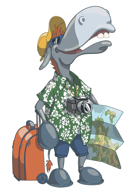 Mago - Mascotte de Vacances-Croatie.fr (Laganini.com)