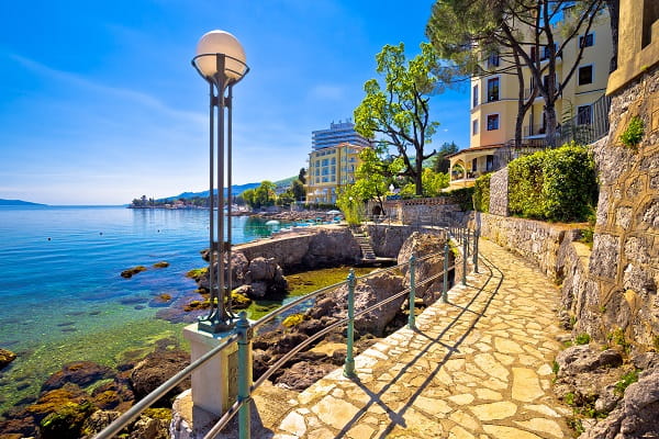 Lungomare - Opatija, Croatie
