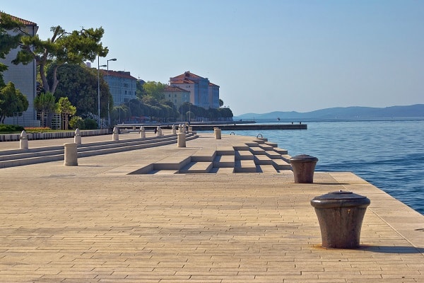 Orgue de mer et salutations au soleil - Zadar, Croatie
