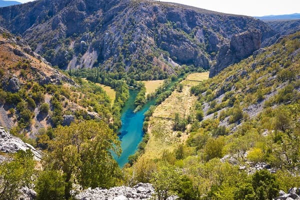 Zrmanja canyon, Croatie