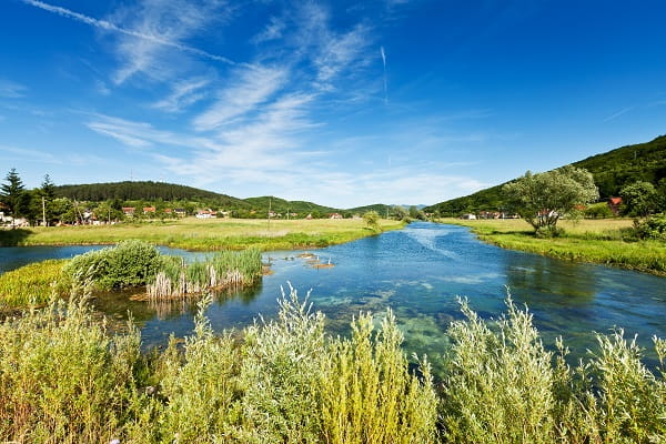 rivière Gacka, Croatie