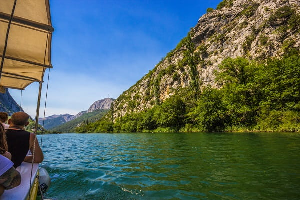 Canyon de la rivière Cetina, Croatie