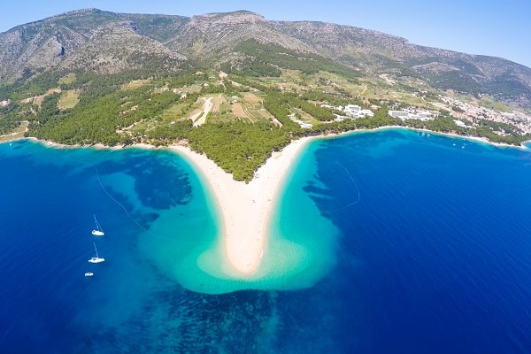 Zlatni rat – Bol, Brač, Croatie