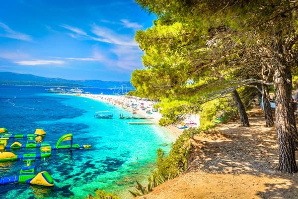 Zlatni rat – Bol, Brač, Croatie