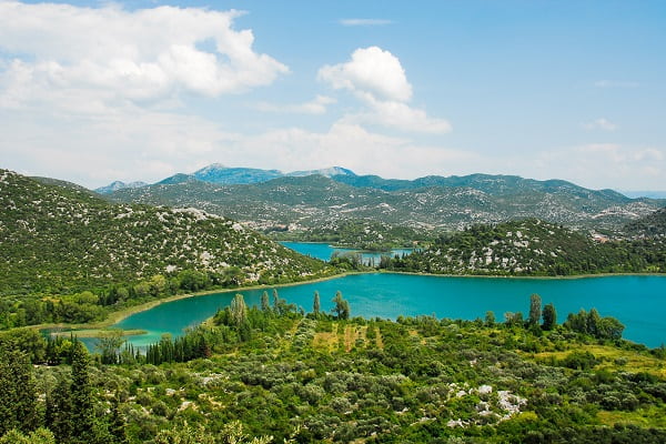 Lacs Baćina, Croatie